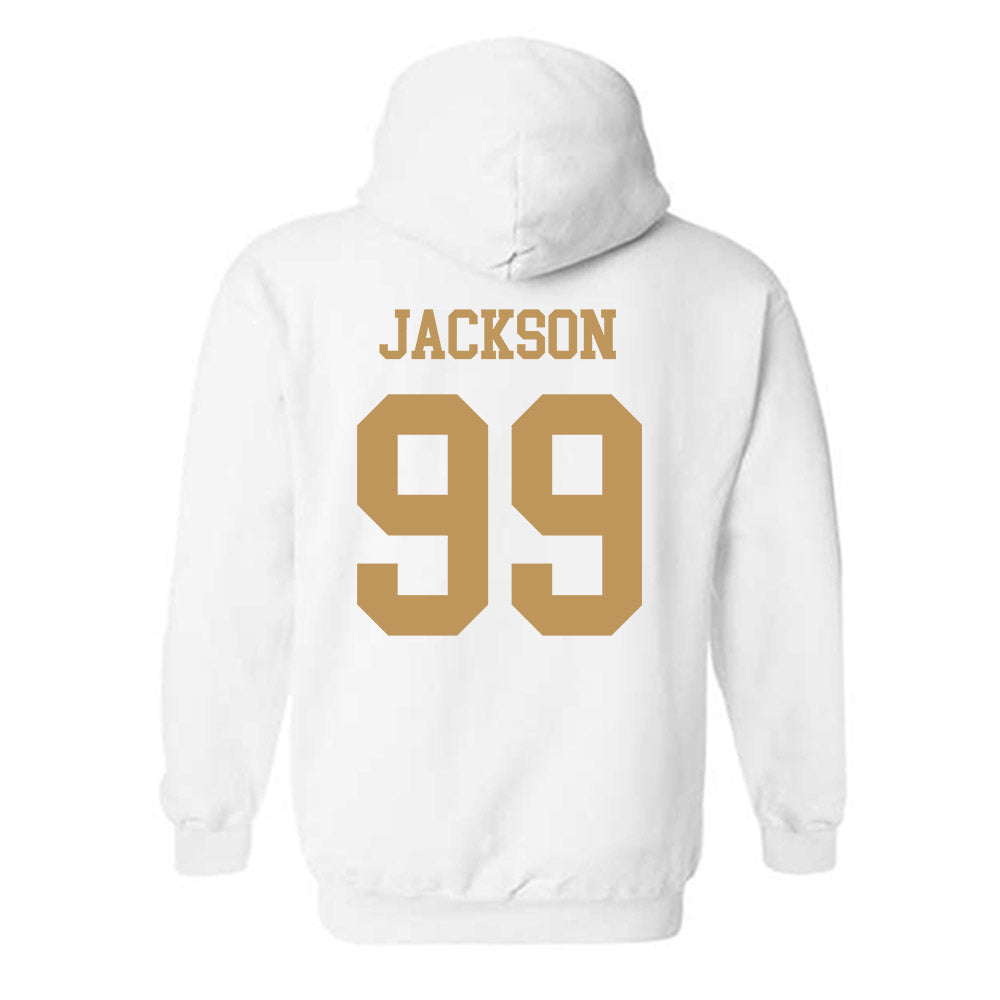 Georgia Tech - NCAA Football : Vincent Jackson - Classic Shersey Hooded Sweatshirt-1