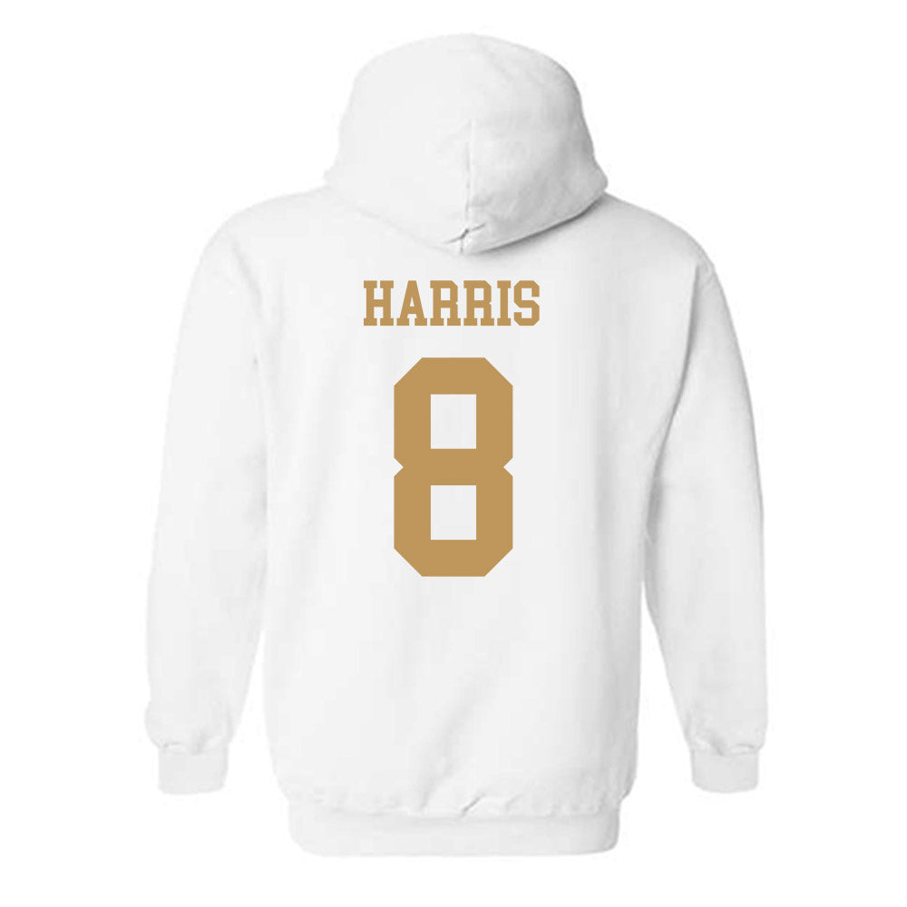 Georgia Tech - NCAA Football : Gavin Harris - Classic Shersey Hooded Sweatshirt-1