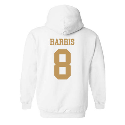 Georgia Tech - NCAA Football : Gavin Harris - Classic Shersey Hooded Sweatshirt-1
