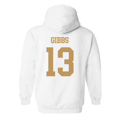 Georgia Tech - NCAA Football : Syeed Gibbs - Classic Shersey Hooded Sweatshirt-1