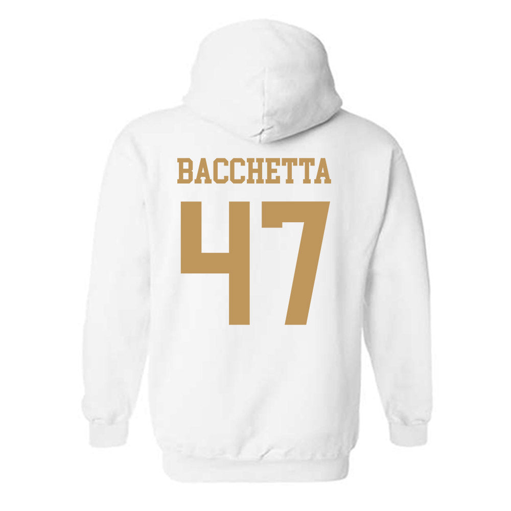 Georgia Tech - NCAA Football : Alex Bacchetta - Classic Shersey Hooded Sweatshirt-1