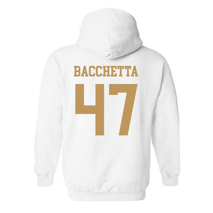 Georgia Tech - NCAA Football : Alex Bacchetta - Classic Shersey Hooded Sweatshirt-1