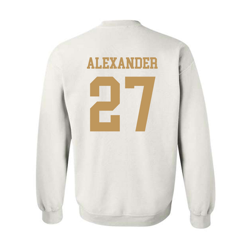 Georgia Tech - NCAA Football : Chad Alexander - Classic Shersey Crewneck Sweatshirt-1