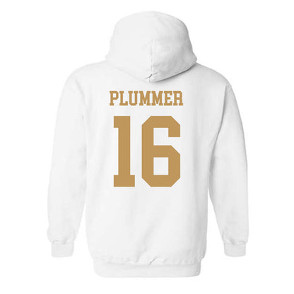 Georgia Tech - NCAA Football : Jaiven Plummer - Classic Shersey Hooded Sweatshirt-1