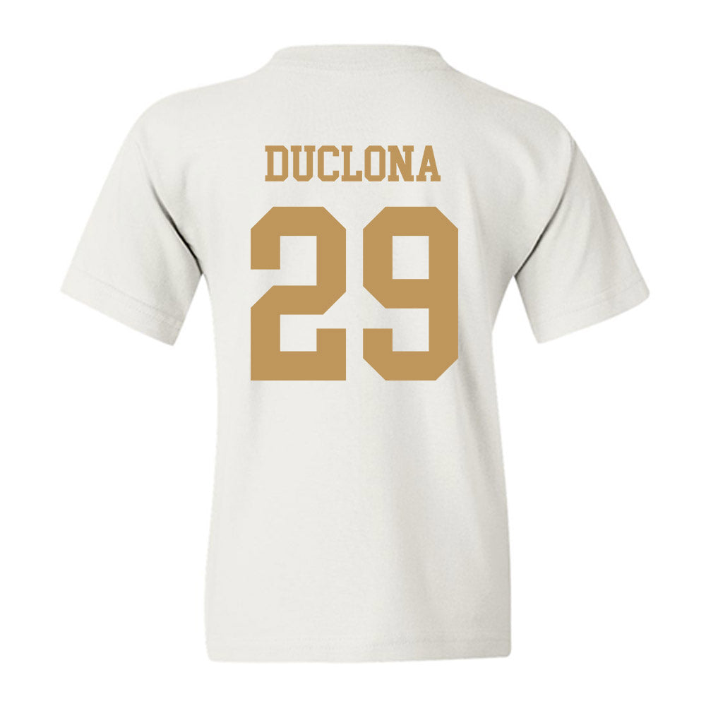 Georgia Tech - NCAA Football : Jonas Duclona - Classic Shersey Youth T-Shirt-1