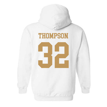 Georgia Tech - NCAA Men's Basketball : Dyllan Thompson - Classic Shersey Hooded Sweatshirt-1