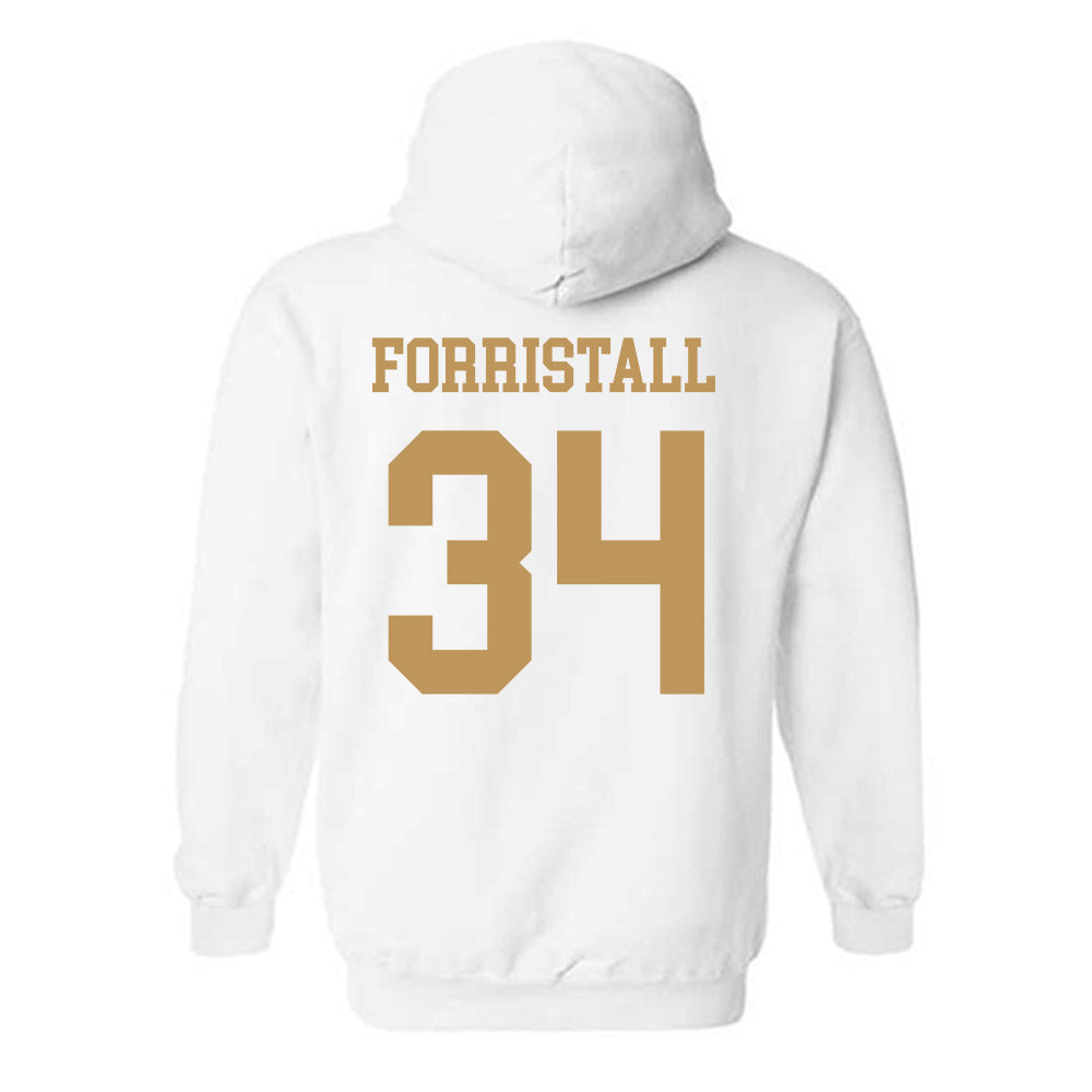 Georgia Tech - NCAA Football : Myles Forristall - Classic Shersey Hooded Sweatshirt-1