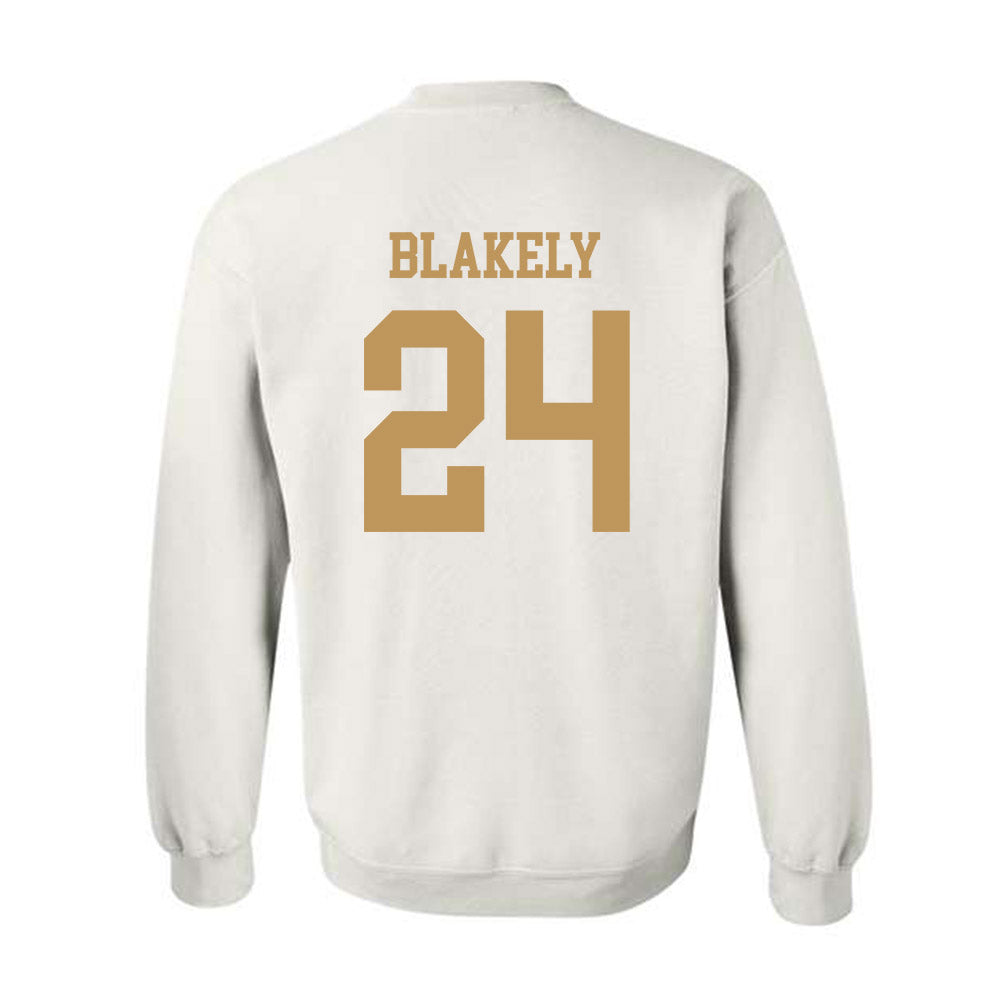 Georgia Tech - NCAA Baseball : Jackson Blakely - Classic Shersey Crewneck Sweatshirt-1