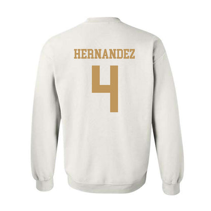 Georgia Tech - NCAA Baseball : Alex Hernandez - Classic Shersey Crewneck Sweatshirt-1