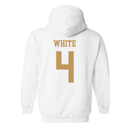Georgia Tech - NCAA Football : Daiquan White - Classic Shersey Hooded Sweatshirt-1