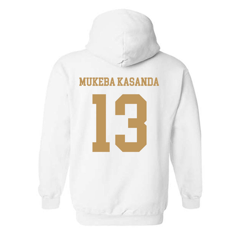 Georgia Tech - NCAA Women's Basketball : Deborah Mukeba Kasanda - Classic Shersey Hooded Sweatshirt-1
