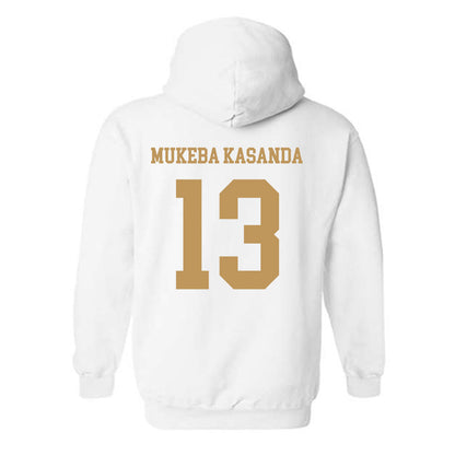 Georgia Tech - NCAA Women's Basketball : Deborah Mukeba Kasanda - Classic Shersey Hooded Sweatshirt-1