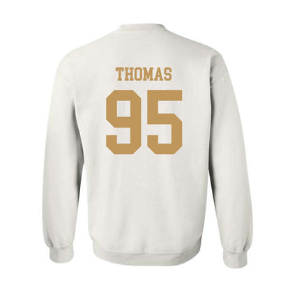 Georgia Tech - NCAA Football : Tawfiq Thomas - Classic Shersey Crewneck Sweatshirt-1