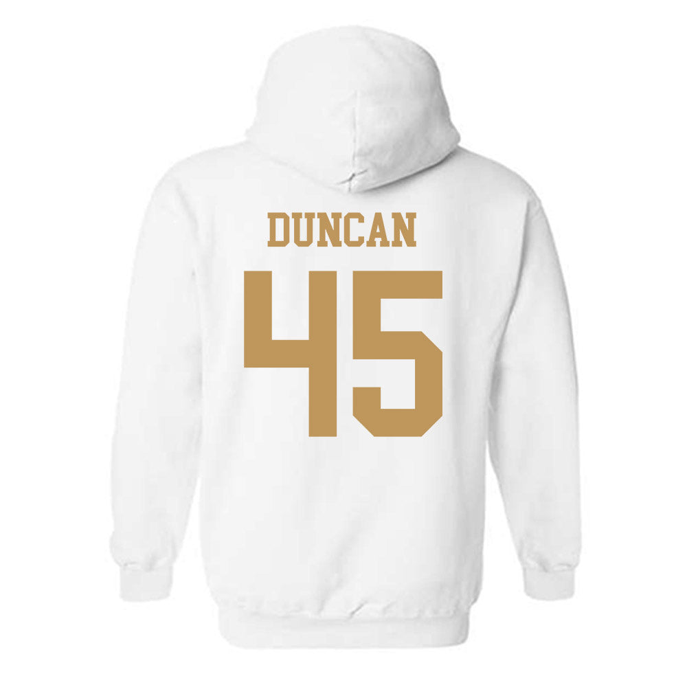 Georgia Tech - NCAA Football : Bayler Duncan - Classic Shersey Hooded Sweatshirt-1