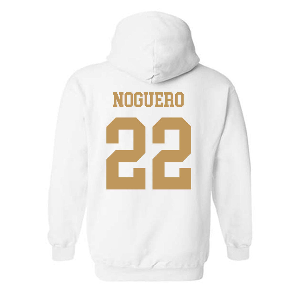 Georgia Tech - NCAA Women's Basketball : Ines Noguero - Classic Shersey Hooded Sweatshirt-1