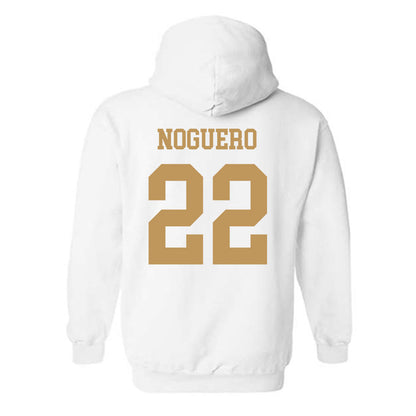 Georgia Tech - NCAA Women's Basketball : Ines Noguero - Classic Shersey Hooded Sweatshirt-1