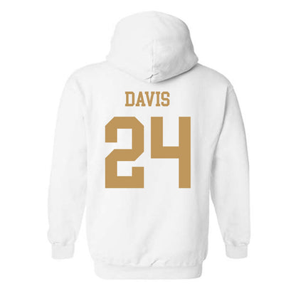 Georgia Tech - NCAA Football : Trenton Davis - Classic Shersey Hooded Sweatshirt-1
