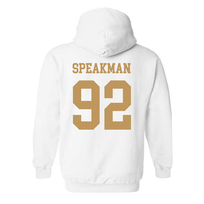 Georgia Tech - NCAA Football : Christian Speakman - Classic Shersey Hooded Sweatshirt-1