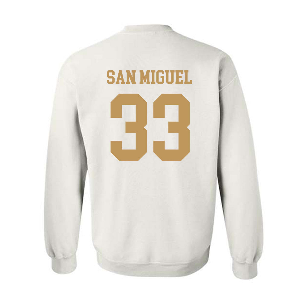 Georgia Tech - NCAA Men's Basketball : Marcos San Miguel - Classic Shersey Crewneck Sweatshirt-1