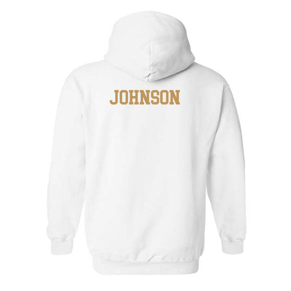 Georgia Tech - NCAA Women's Track & Field : Kendall Johnson - Classic Shersey Hooded Sweatshirt-1