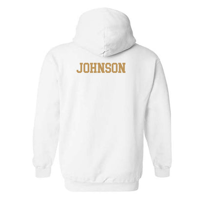 Georgia Tech - NCAA Women's Track & Field : Kendall Johnson - Classic Shersey Hooded Sweatshirt-1