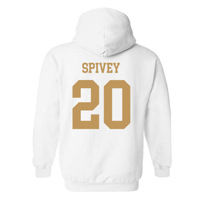 Georgia Tech - NCAA Baseball : Caden Spivey - Classic Shersey Hooded Sweatshirt-1