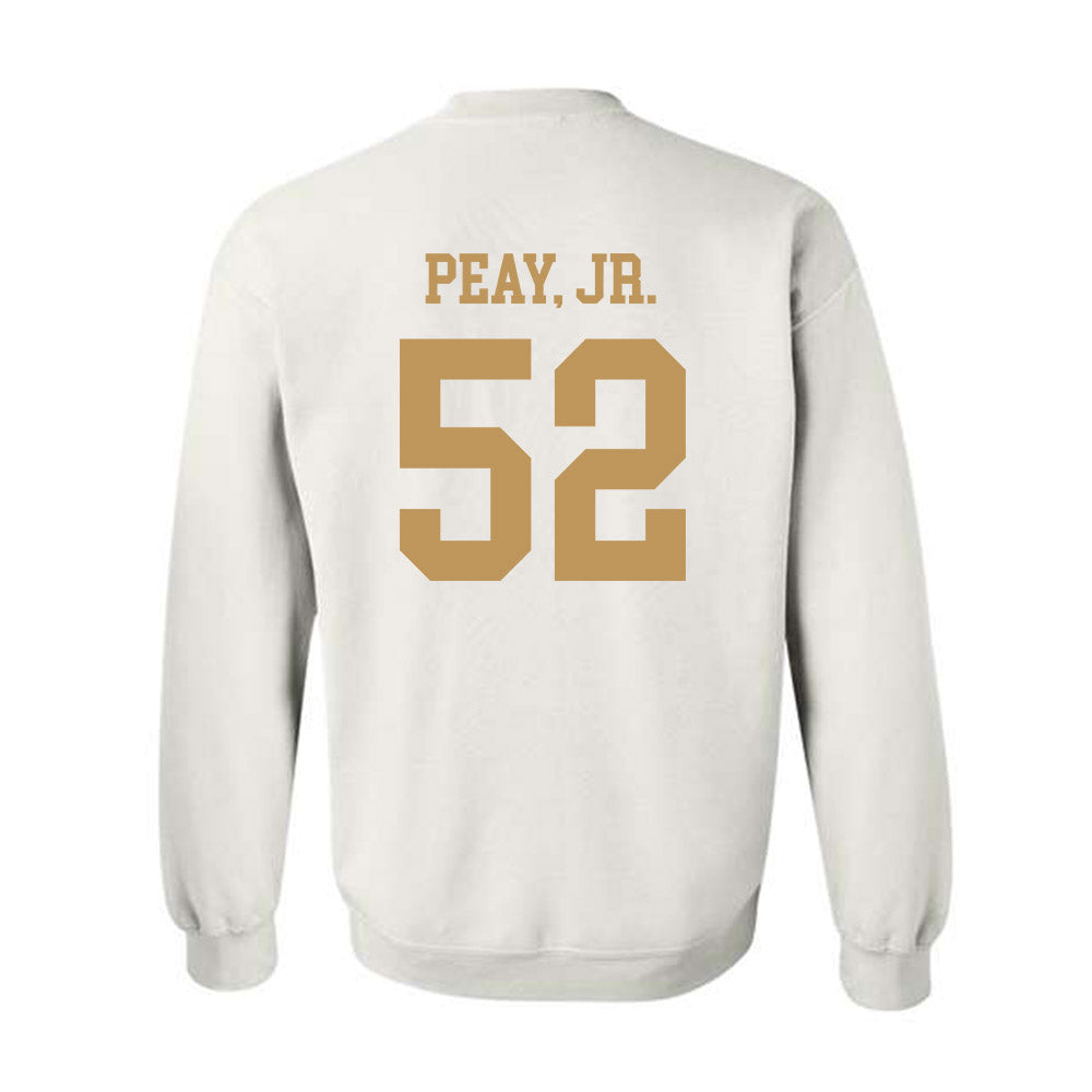 Georgia Tech - NCAA Football : Kevin Peay, Jr. - Classic Shersey Crewneck Sweatshirt-1