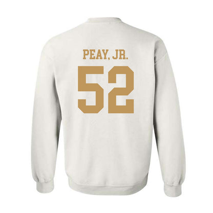 Georgia Tech - NCAA Football : Kevin Peay, Jr. - Classic Shersey Crewneck Sweatshirt-1