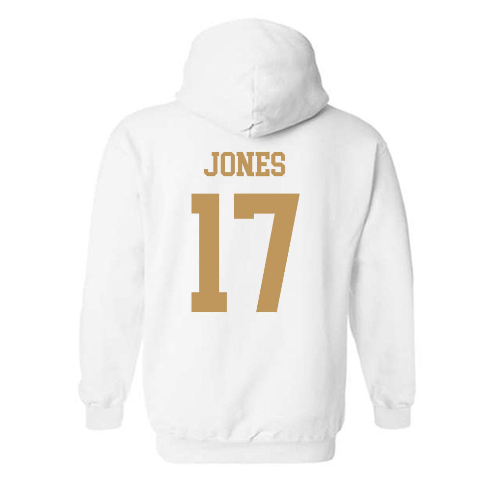 Georgia Tech - NCAA Football : Kealan Jones - Classic Shersey Hooded Sweatshirt-1