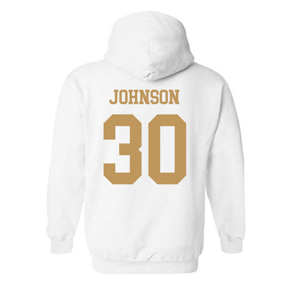 Georgia Tech - NCAA Softball : Madalyn Johnson - Classic Shersey Hooded Sweatshirt-1