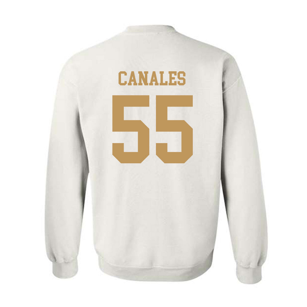 Georgia Tech - NCAA Football : Xavier Canales - Classic Shersey Crewneck Sweatshirt-1