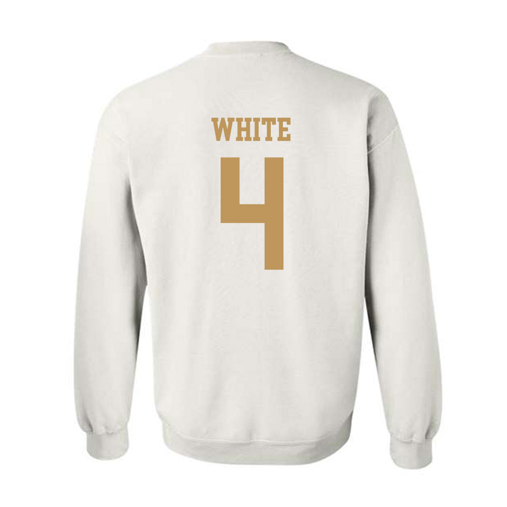 Georgia Tech - NCAA Football : Daiquan White - Classic Shersey Crewneck Sweatshirt-1