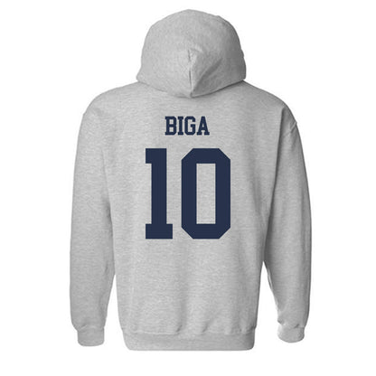 Georgia Tech - NCAA Baseball : James Biga - Classic Shersey Hooded Sweatshirt-1