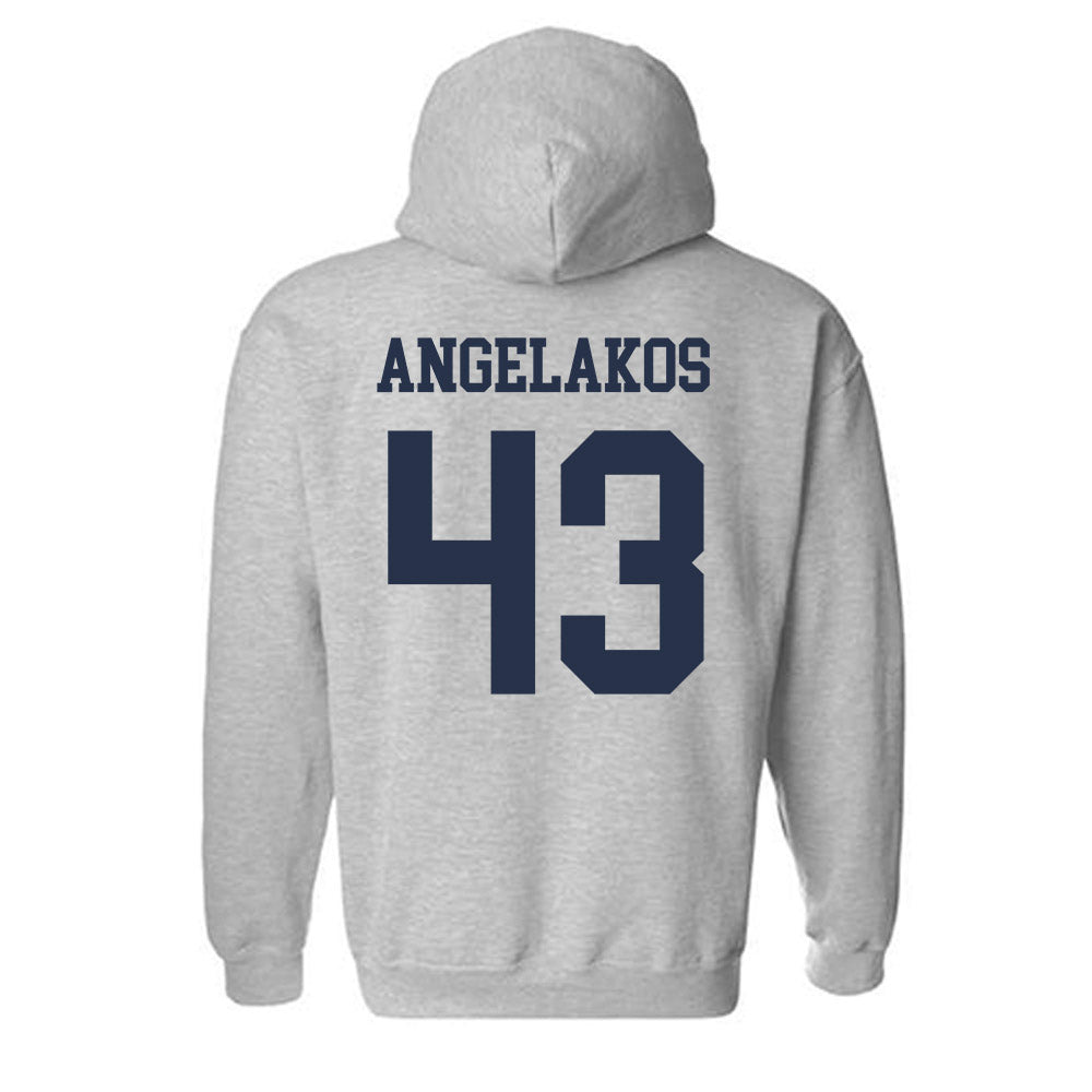 Georgia Tech - NCAA Baseball : Dimitri Angelakos - Classic Shersey Hooded Sweatshirt-1