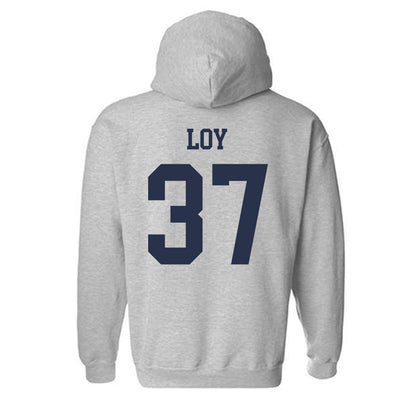 Georgia Tech - NCAA Baseball : Dylan Loy - Classic Shersey Hooded Sweatshirt-1