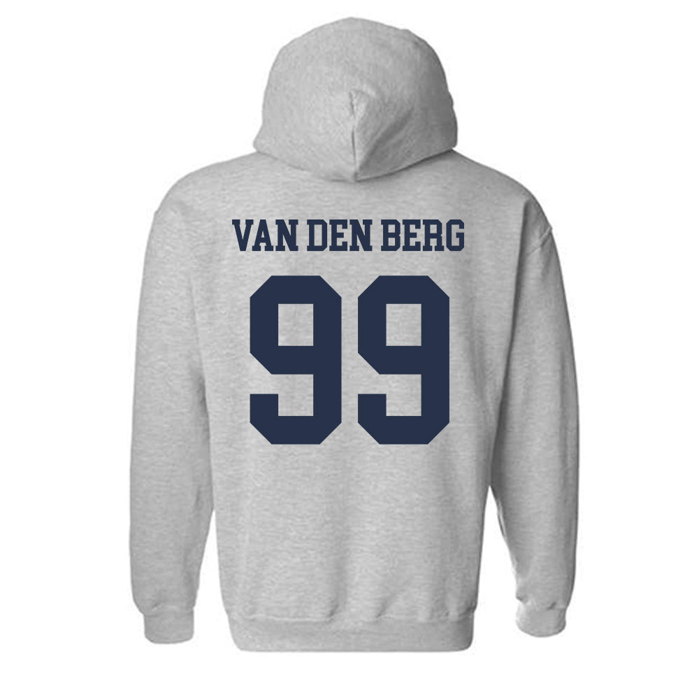 Georgia Tech - NCAA Football : Jordan van den Berg - Classic Shersey Hooded Sweatshirt-1