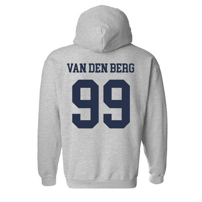 Georgia Tech - NCAA Football : Jordan van den Berg - Classic Shersey Hooded Sweatshirt-1
