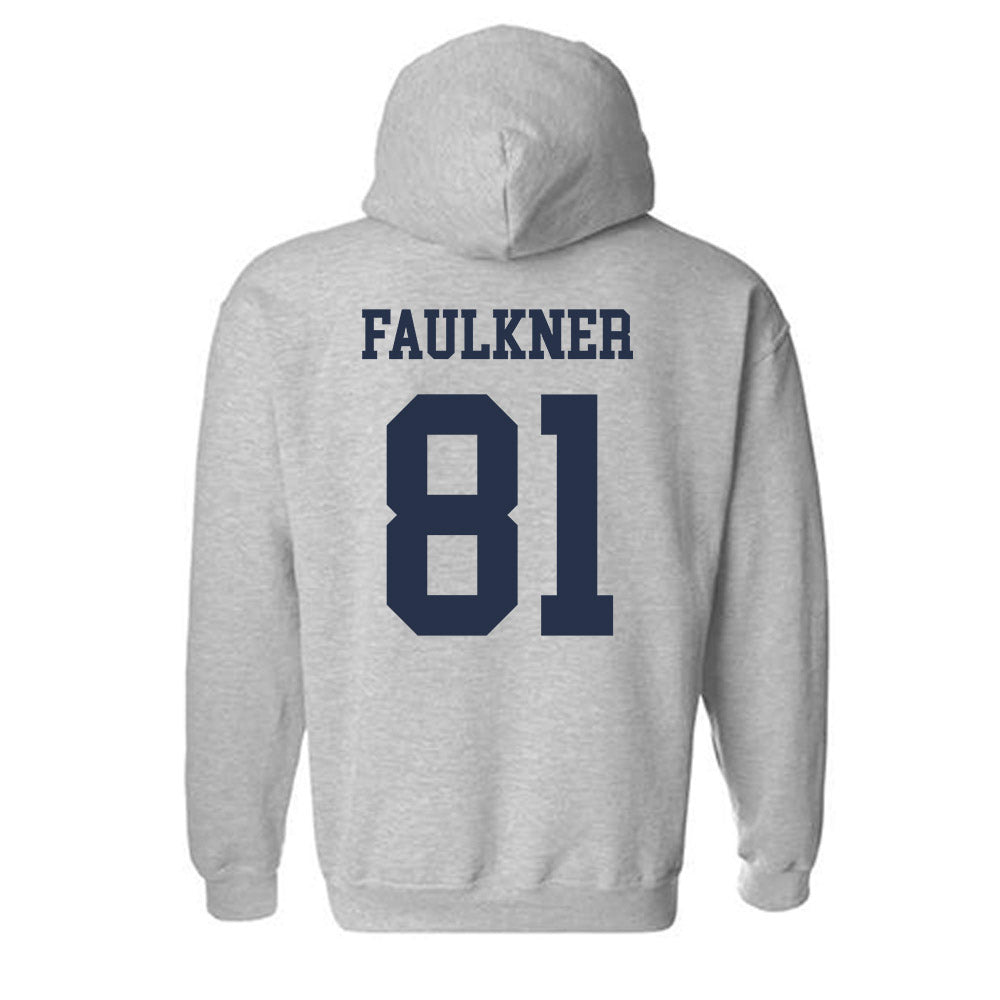 Georgia Tech - NCAA Football : Cal Faulkner - Classic Shersey Hooded Sweatshirt-1