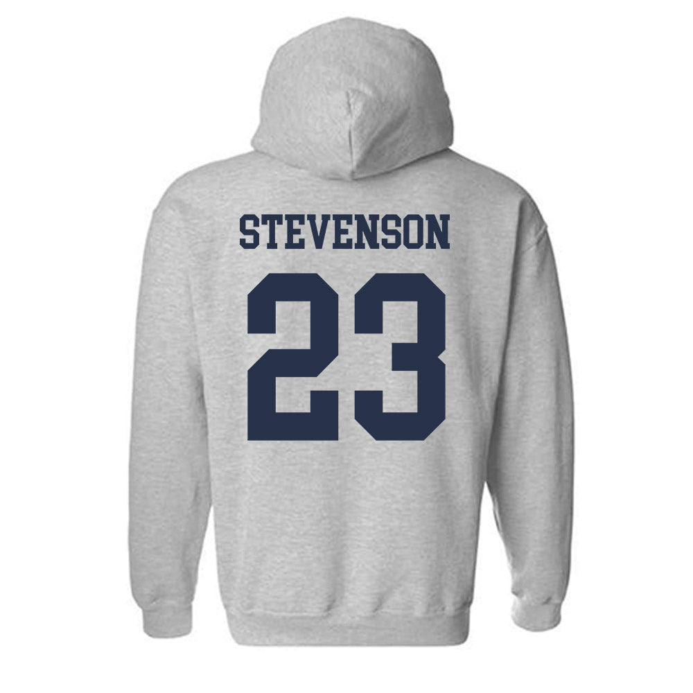 Georgia Tech - NCAA Football : Traeviss Stevenson - Classic Shersey Hooded Sweatshirt-1