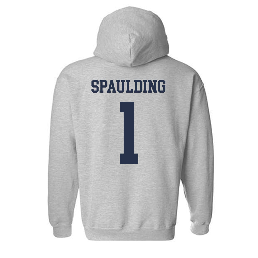 Georgia Tech - NCAA Football : Cayman Spaulding - Classic Shersey Hooded Sweatshirt-1