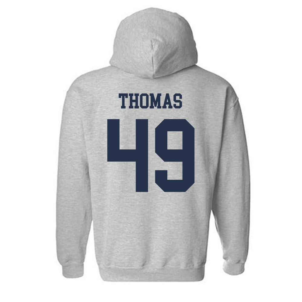 Georgia Tech - NCAA Football : Ronnie Thomas - Classic Shersey Hooded Sweatshirt-1