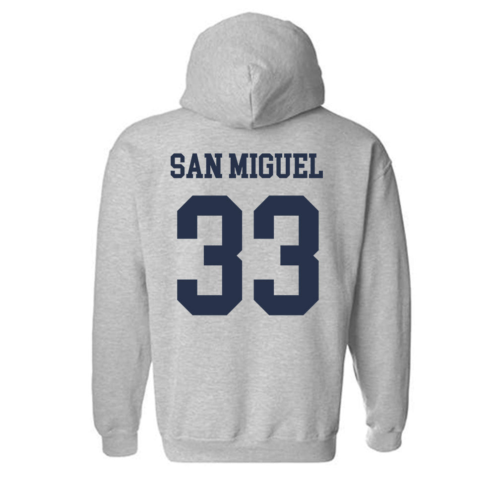 Georgia Tech - NCAA Men's Basketball : Marcos San Miguel - Classic Shersey Hooded Sweatshirt-1