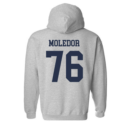 Georgia Tech - NCAA Football : Krew Moledor - Classic Shersey Hooded Sweatshirt-1