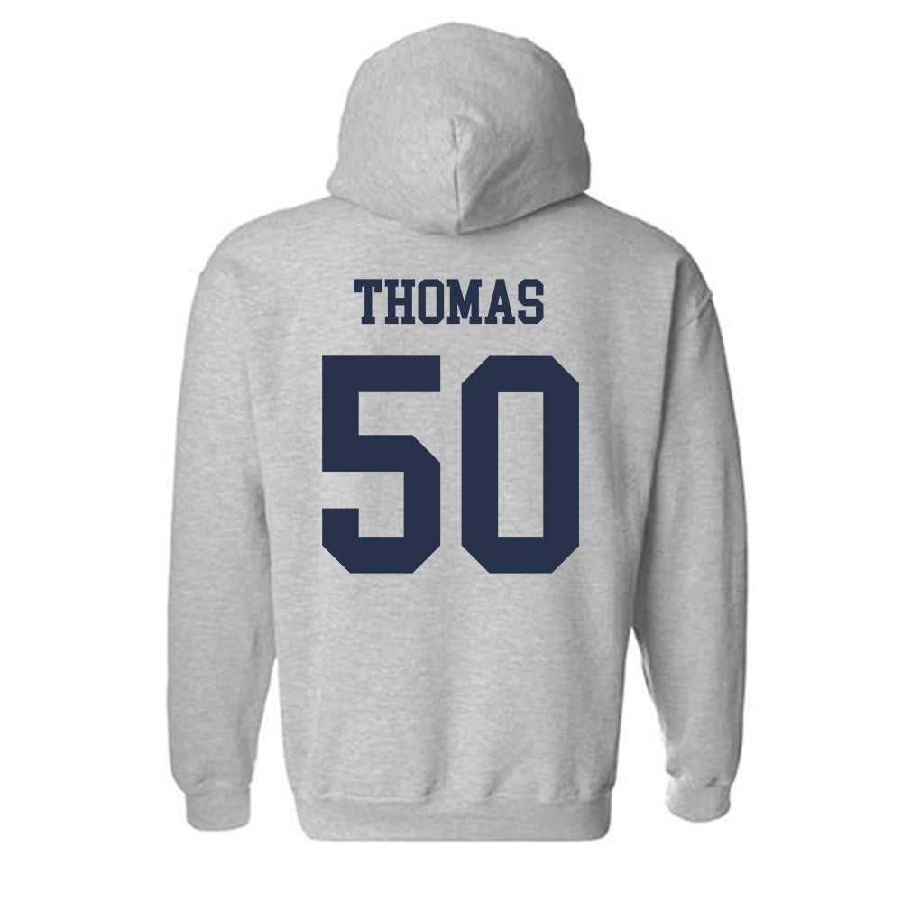 Georgia Tech - NCAA Football : Ronnie Thomas - Classic Shersey Hooded Sweatshirt-1