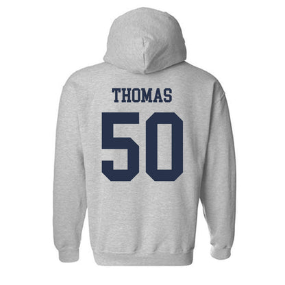 Georgia Tech - NCAA Football : Ronnie Thomas - Classic Shersey Hooded Sweatshirt-1