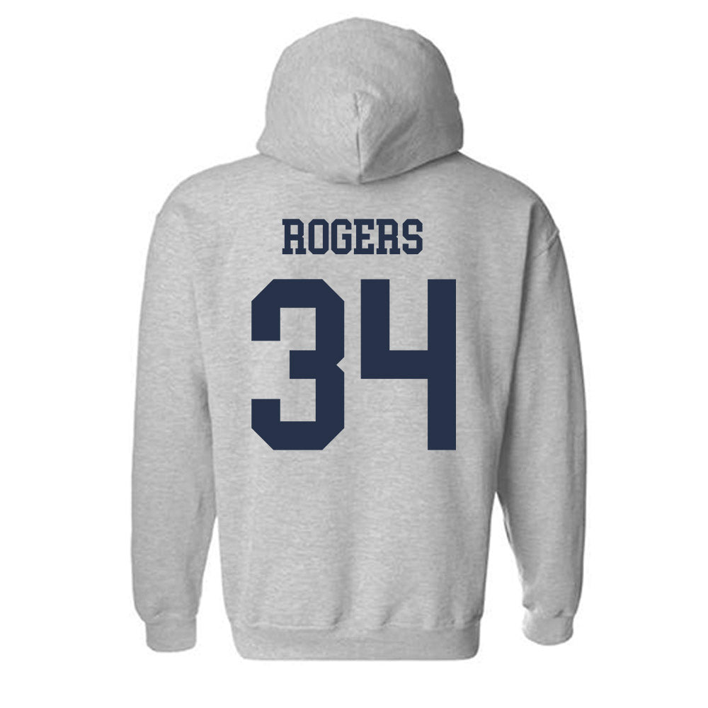 Georgia Tech - NCAA Baseball : Drew Rogers - Classic Shersey Hooded Sweatshirt-1