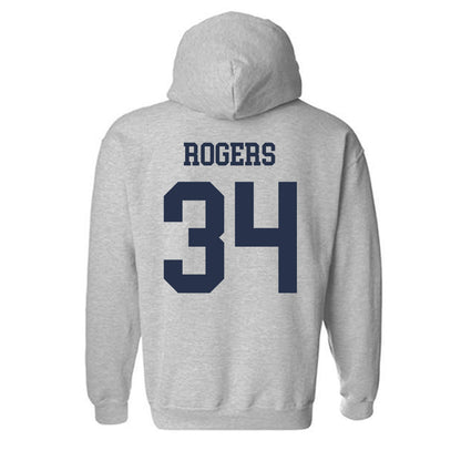 Georgia Tech - NCAA Baseball : Drew Rogers - Classic Shersey Hooded Sweatshirt-1
