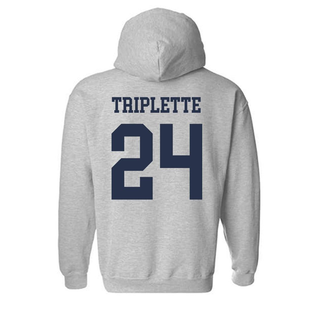 Georgia Tech - NCAA Football : Ronald Triplette - Classic Shersey Hooded Sweatshirt-1