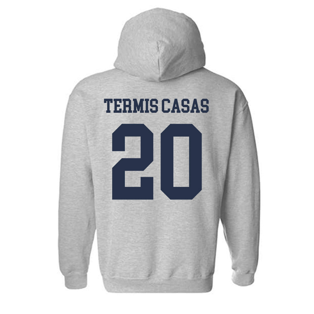 Georgia Tech - NCAA Women's Basketball : Ariadna Termis Casas - Classic Shersey Hooded Sweatshirt-1