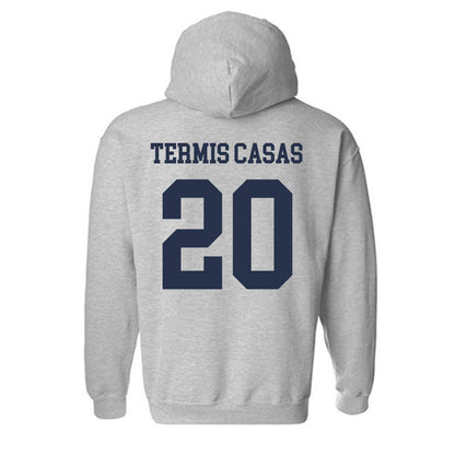 Georgia Tech - NCAA Women's Basketball : Ariadna Termis Casas - Classic Shersey Hooded Sweatshirt-1